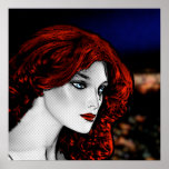 Comic-Buch-ArtRedhead Plakat