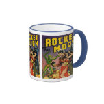 Comic-Bucheinband-Kunst Sci FI Vintage Tee Tassen