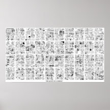 COMIC-PLAKAT - DON QUIJOTE DE LA MANCHA