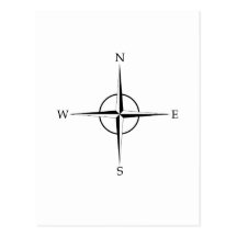Compass Rose Postcards