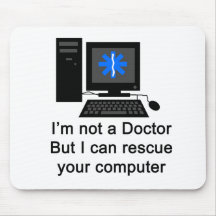 Computer-Doktor Mousepad