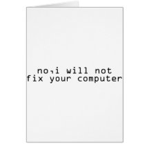 Computer-Fixiermittel Grußkarten