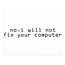 Computer-Fixiermittel Postkarten