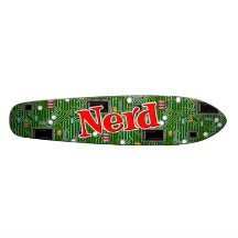 Computer-Nerd-Leiterplatte-Entwurf Skateboard Deck