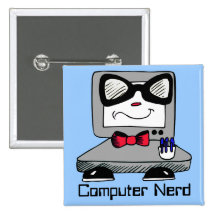 Computer-Nerdgeek-Knopf Anstecknadelbuttons