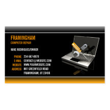 Computer-Reparatur-Visitenkarte