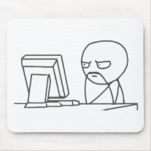 Computer-Typ Meme - Mousepad