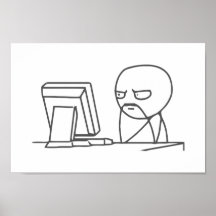 Computer-Typ Meme - Plakat