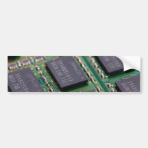 Computerspeicher-Chips Auto Sticker
