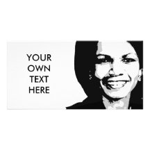 Condoleezza Rice Photo Karte