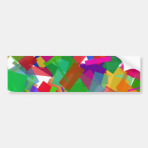 Confetti-MehrfarbenAutoaufkleber
