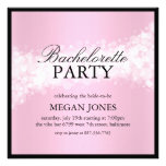 Confetti Pink Bachelorette Party Invitation