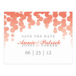 Confetti-Save the Date Postkarte