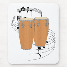 Conga-Trommeln Mauspad