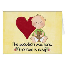 congatulations Adoptionskarte