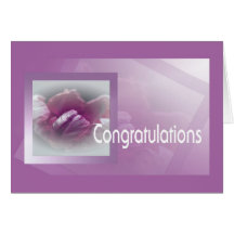 Congratulations Karten