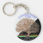 Connecticut Keychain Schlüsselbänder