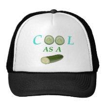 "Cool Hut als Gurke" Baseballkappe