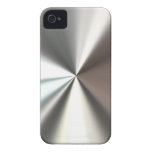 Cool Silver Metal Look iPhone 4S Case iPhone 4 Cover