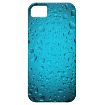 Coole Blaue Wassertropfen  iPhone 5 Hülle