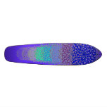 Coole blaues Grün-lila TAN-Brandungs-As-Straße DX Individuelle Decks
