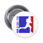 Coole Entwürfe des amerikanischen Fußballs Anstecknadelbutton