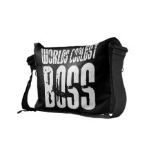 Coole Geschenke für Chefs: Weltcoolster Chef Kuriertasche