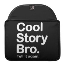 Coole Geschichte Bro. Mac-ProRickshaw-Klappen-Hüls Sleeve Für MacBook Pro