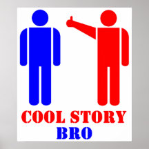 Coole Geschichte Bro Theorie Plakate