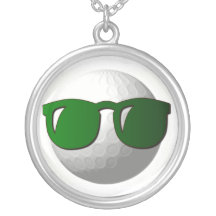 Coole Golf-Ball-Halskette