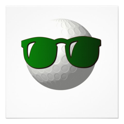 Coole Golf-Einladung