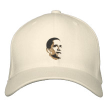 Coole Kappe Präsidenten-Obama Pop Art Gold Bestickte Baseballkappe