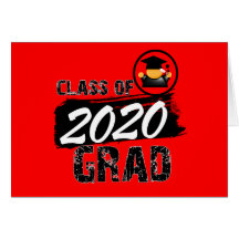 Coole Klasse von Absolventen 2020 Karten