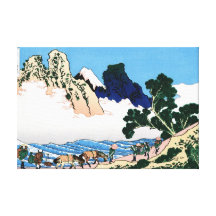 Coole orientalische Japaner Hokusai Fuji Ansichtla Gespannte Galerie Drucke