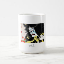 Coole orientalische Japaner Togakushi Tätowierung Tasse