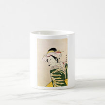 Coole orientalische japanische Geishatätowierungsk Tee Tassen