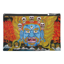Coole orientalische tibetanische thangka Dämon-Tät