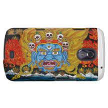 Coole orientalische tibetanische thangka Dämon-Tät Galaxy Nexus Hüllen