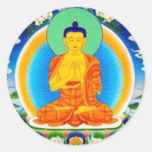 Coole orientalische tibetanische thangka Gott-Täto Stickers