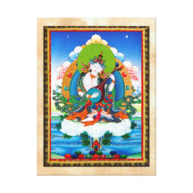 Coole orientalische tibetanische thangka Tätowieru Leinwand Drucke