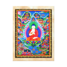 Coole orientalische tibetanische thangka Tätowieru Gespannte Galerie Drucke