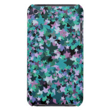 Coole Türkis-Sternchen-Vereinbarung - schaukeln Si iPod Case-Mate Hülle