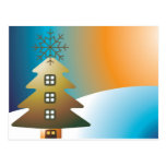 Coole Winter-Postkarte