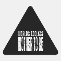 Coole zukünftige Mamma-Baby-Duschen-coolste Mutter Sticker