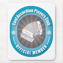 Cooler Akkordeon-Spieler-Verein Mousepads