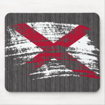 Cooler Alabamanflaggenentwurf Mousepads