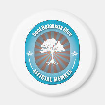 Cooler Botaniker-Verein Kühlschrankmagnet