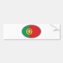 Cooler Flaggen-Entwurf Portugals! Auto Sticker