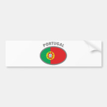 Cooler Flaggen-Entwurf Portugals! Autosticker