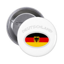 Cooler Flaggenentwurf Deutschland! Anstecknadel